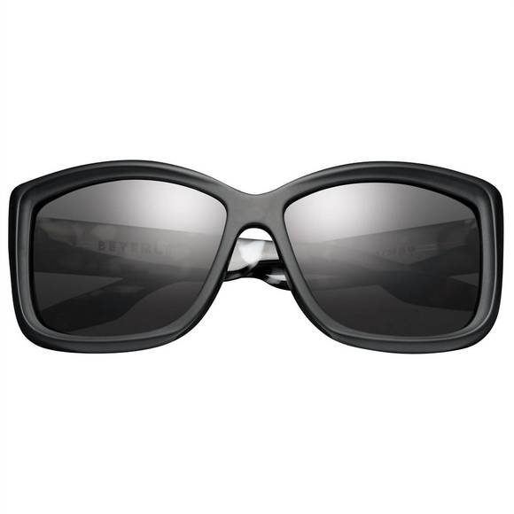 NEW IVI VISION beverly - marble stone / grey lens in matte black main image 4